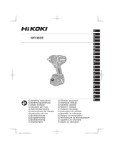 Hikoki WR36DE Li-ion Cordless Brushless MultiVolt IP56 Impact Wrench Návod na používanie