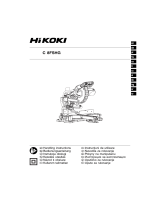 Hikoki C 8FSHG Cordless Cutting and Miter Saw Návod na používanie
