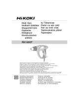 Hikoki RH 600T Dual Temp Heat Gun Návod na používanie
