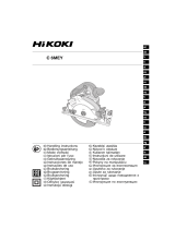 Hikoki C 6MEY Cordless Circular Saw Návod na používanie