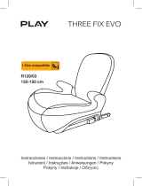 PLAY R129/03 Three Fix Evo Car Seat Návod na používanie