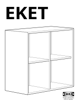IKEA EKET Návod na používanie