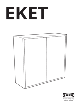 IKEA EKET Návod na používanie