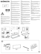 IKEA BJÖRKSTA Picture Sand Dune Návod na používanie