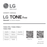 LG TONE-FP8 Návod na obsluhu