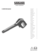 Kärcher G 180 Full Control Plus Návod na obsluhu