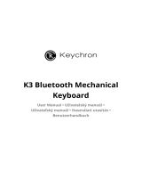 Keychron K3 Užívateľská príručka