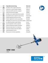 Güde GRW 1400 Užívateľská príručka