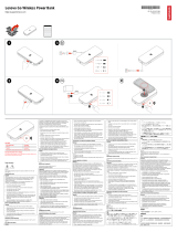 Lenovo G0A3LG1WWW Go Wireless Power Bank Užívateľská príručka