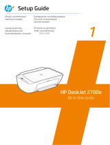 HP All In One Series DeskJet 2700e Užívateľská príručka