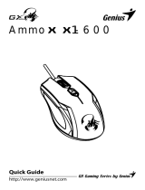 Genius Ammox x1-600 Užívateľská príručka