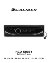 Caliber RCD 125BT Užívateľská príručka