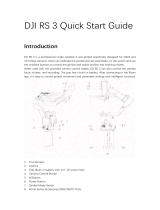 dji RS 3 Užívateľská príručka