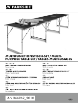 Parkside Multi-Purpose Table Set Užívateľská príručka