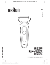 Braun 5762 SHAVING MACHINE Užívateľská príručka