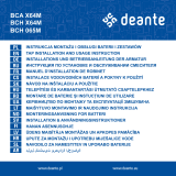 deante BCA X64M Užívateľská príručka