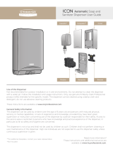 Kimberly-Clark ICON Automatic Soap and Sanitizer Dispenser Faceplate Užívateľská príručka