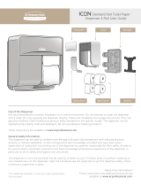 Kimberly-Clark Standard Roll Toilet Paper Dispenser 4 Roll Užívateľská príručka