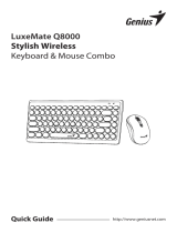 Genius LuxeMate Q8000 Užívateľská príručka