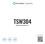 Teltonika TSW304 Užívateľská príručka