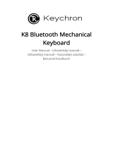 Keychron K8 Používateľská príručka
