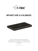 i-tec i-tec MySafe Advance 2.5 Inch USB-A Užívateľská príručka