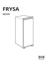 IKEA FRYSA METOD 700 Integrated Freezer Užívateľská príručka