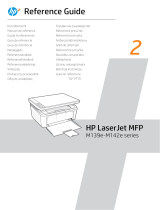 HP M139e-M142e series Užívateľská príručka