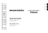 Marantz PM8006 Užívateľská príručka