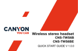 Canyon CNS-TWS6B Užívateľská príručka