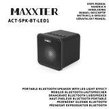 MAXXTER ACT-SPK-BT-LED1 Používateľská príručka