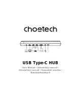 CHOETECH HUB-M43 Používateľská príručka