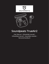 SoundPEATS TrueAir2 Používateľská príručka