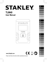 Stanley TLM40 Používateľská príručka