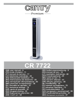 Camry CR 7722 Používateľská príručka
