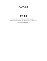 AUKEY PA-F3 Používateľská príručka