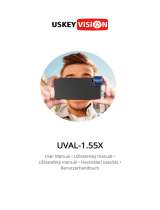 USKEYVISION UVAL-1.55X Používateľská príručka