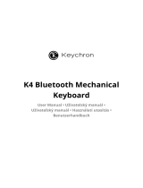 Keychron K4 Bluetooth Mechanical Keyboard Používateľská príručka