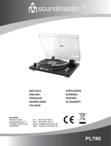 Soundmaster PL780 Používateľská príručka