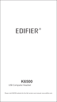 EDIFIER K6500 Používateľská príručka