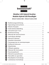 Brennenstuhl MULTI 6050 MH Mobiler LED Hybrid Strahler Používateľská príručka