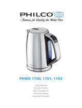 Philco PHWK 1700 Používateľská príručka