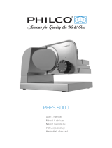 Philco PHFS 8000 Používateľská príručka