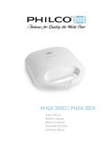 Philco PHSA 3500 Používateľská príručka