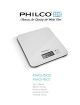Philco PHKS 4500 Používateľská príručka