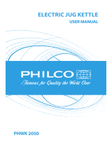 Philco PHWK 2050 Používateľská príručka