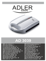 Adler AD 3039 Používateľská príručka