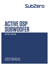 Subzero SW-P15X ACTIVE DSP SUBWOOFER Používateľská príručka