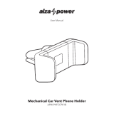 alza czAPW-PHFCCP01B Mechanical Car Vent Phone Holder