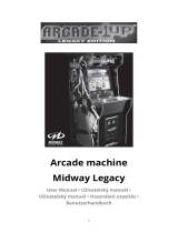 ARCADE 1UP MIDWAY Používateľská príručka